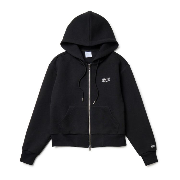 【365日出荷対応】 ニューエラ ゴルフ パーカー レディース 長袖 フルジップフーディー スウェット ゴルフウェア ブランド 秋 冬 ロゴ 無地 14669786 NEW ERA