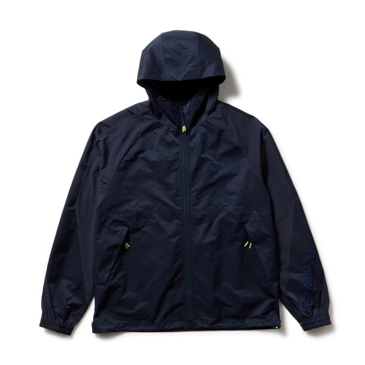 【365日出荷対応】 ニューエラ ゴルフ ジャケット メンズ レディース ウィンド フーディー リップストップストレッチ ゴルフウェア ブランド 春 秋 冬 無地 14669827 NEW ERA