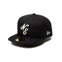 【365日出荷対応】 ニューエラ キャップ メンズ レディース 帽子 ロゴ 59FIFTY 14388871 NEW ERA 無地 シール 平つば フラットバイ...