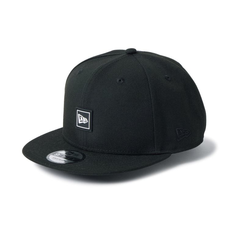 Rakuten - 【365日出荷対応】 ニューエラ キャップ メンズ レディース 帽子 ラバーパッチ ロゴ 9FIFTY 14744822 NEW ERA ブランド 無地 シール フラットバイザー 平つば