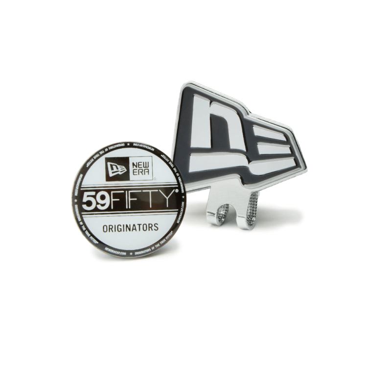 Rakuten - 【365日出荷対応】 ニューエラ ゴルフ ボールマーカー メンズ レディース マーカー ベーシックマーカー クリップタイプ 軽量 ロゴ 金属製 無地 14864765 NEW ERA レア ブランド