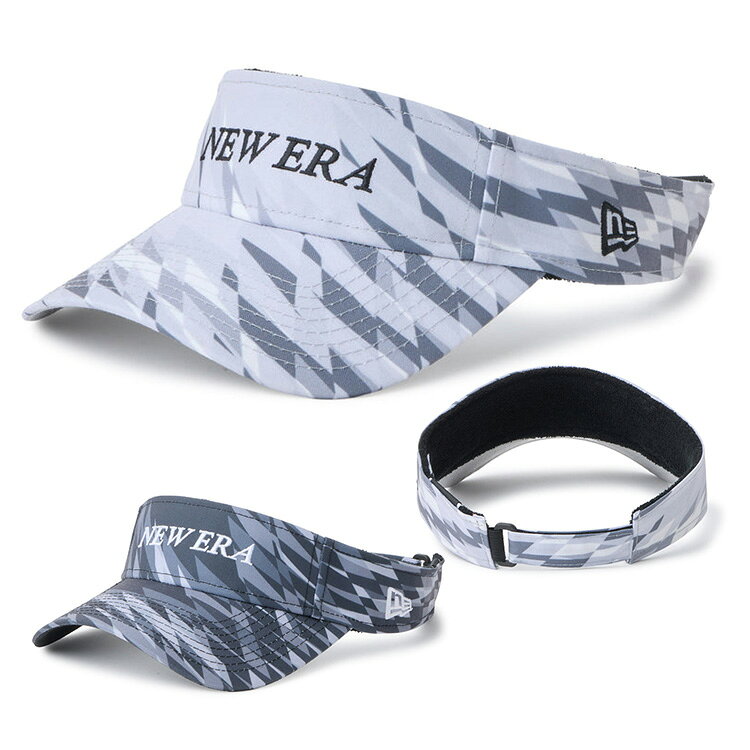 NEW ERA フローラル バイザー サンバイザー グリッド NEW ERA ブラック | ゴルフ | ニューエラ