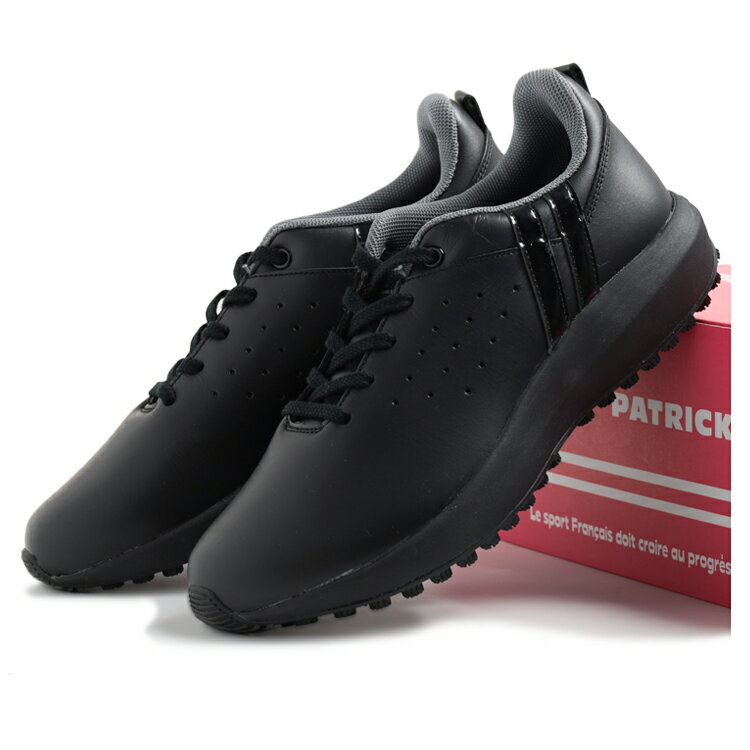 【月間優良ショップ受賞】 パトリック ゴルフ シューズ メンズ 靴 スパイクレス シャトー カップ レザー 日本製 紐 紐靴 ゴルフシューズ ローカット スニー...