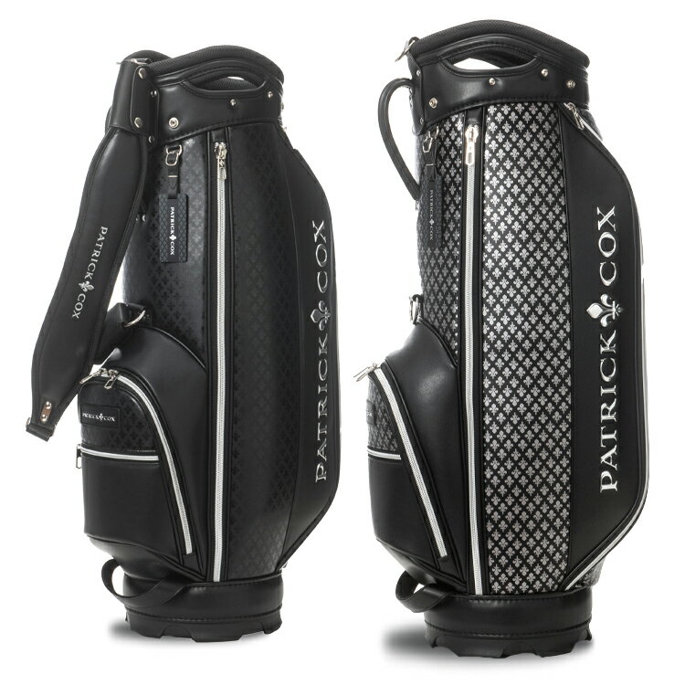 【月間優良ショップ受賞】 パトリックコックス ゴルフ キャディバッグ メンズ レディース 9.0型 5分割 3.8kg 46インチ対応 ゴルフバッグ カートバッ...
