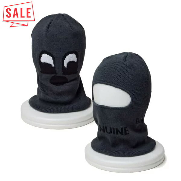 【12月限定エントリーでポイント3倍】 ニューエラ バラクラバ メンズ レディース SHINKNOWNSUKE 目出し帽 ニット 防寒 14346928 NEW ERA ブランド 秋 冬