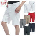 【セール対象】 トミーヒルフィガー ゴルフ パンツ メンズ ショートパンツ 短パン ストレッチ ゴルフウェア ブランド 無地 春 夏 秋 THMA517