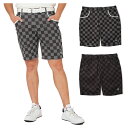 【8/1以降出荷】 V12 ゴルフ ショートパンツ メンズ ストレッチ 短パン ハーフパンツ チェック柄 総柄 シンプル ゴルフウェア ブランド ロゴ V122510-HP04