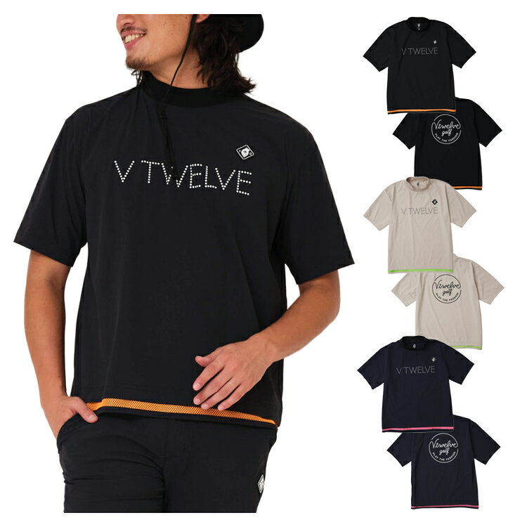 V12 ゴルフ メンズ ジャケット LINE TOP V122120-SW09 ヴィ