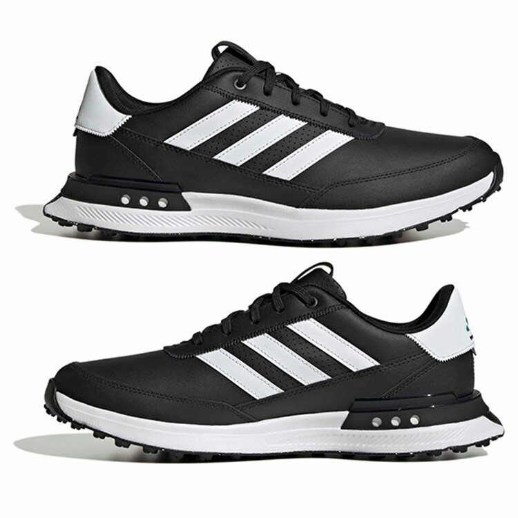 アディダス ゴルフ シューズ 靴 メンズ ゴルフシューズ S2G スパイクレス 鋲なし 紐 軽量 防水 ブラン..