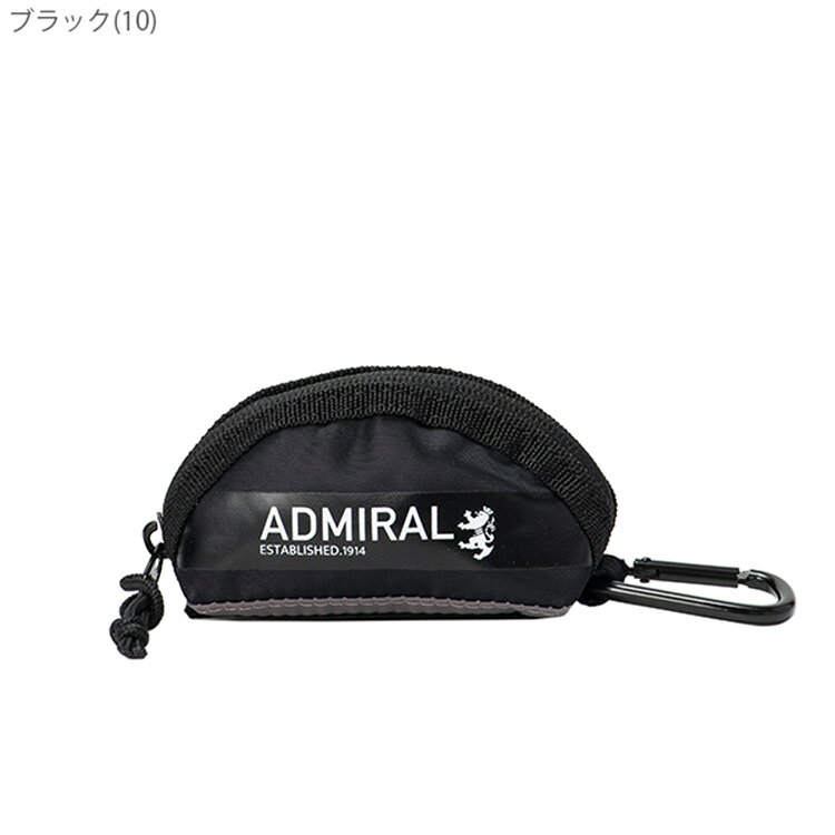 アドミラルゴルフ ボールケース ポーチ メンズ レディース ケース カラビナ ゴルフ...