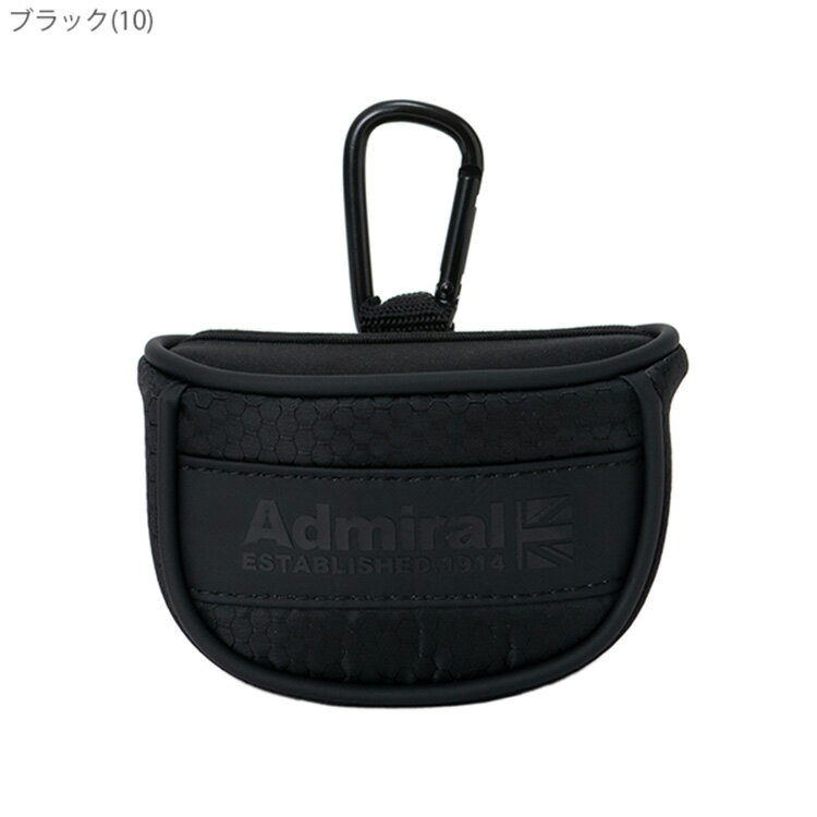 アドミラルゴルフ ボールポーチ メンズ レディース ボールケース 2個収納 カラビナ...