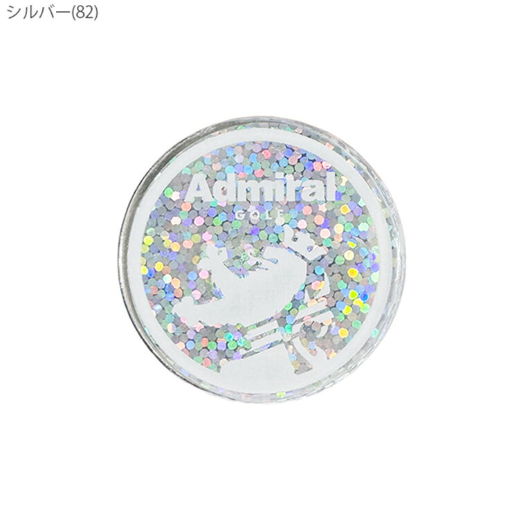 アドミラルゴルフ マーカー メンズ レディース ロゴ メタル アクリル クリップマー...