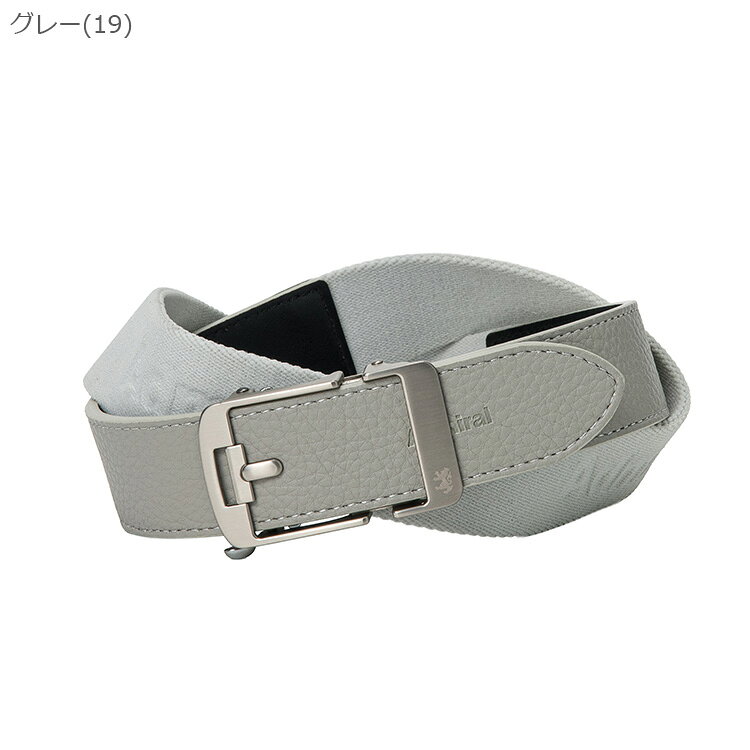 アドミラルゴルフ ベルト メンズ レディース スライドロック ストレッチテープベル...