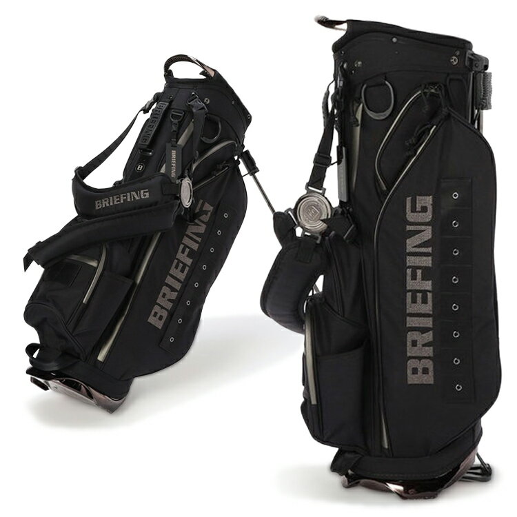 ブリーフィング ゴルフ キャディバッグ スタンドバッグ 限定 メンズ 9.5型 4分割 約3.69kg CR-4 #04 METALLIC スタンドキャディバッ...