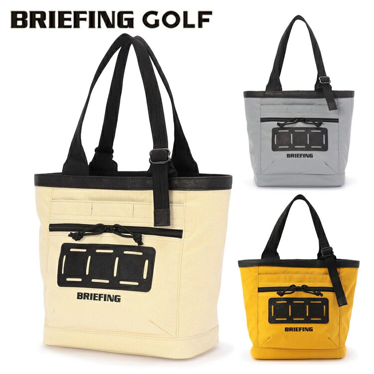 ブリーフィング ゴルフ ラウンドバッグ メンズ レディース バッグ カートトート 大きめ 縦型 エコーレザー ダイニーマ コーデュラ リップストップナイロン 撥...