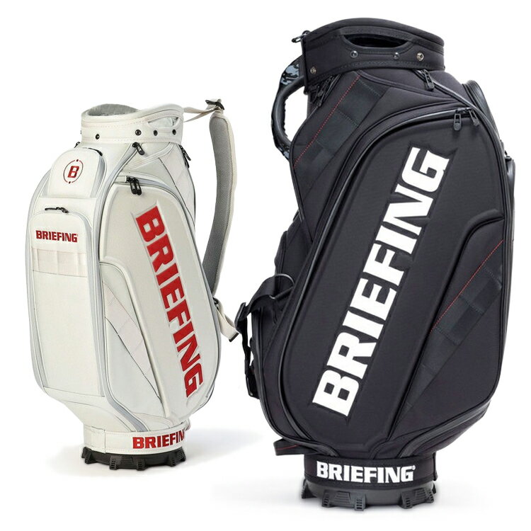 ブリーフィング ゴルフ キャディバッグ メンズ プロシリーズ 9.5型 約6.0kg 5分割 CR-3 #04 カートバッグ ゴルフバッグ レア ブランド ロゴ...