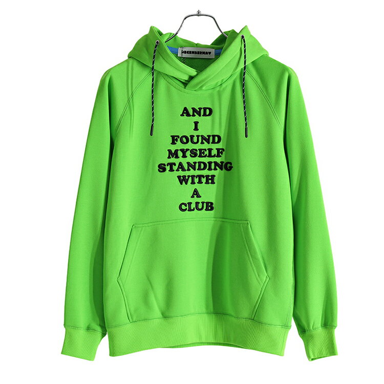 ディセンバーメイ ゴルフ パーカー ユニセックス フード フーディー プルオーバー UVカット 吸水速乾 春 秋 冬 ゴルフウェア ブランド 4-312-1216 DECEMBERMAY