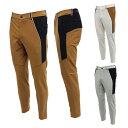ディセンバーメイ ゴルフ パンツ メンズ 4WAYストレッチ 発熱 保温 暖かい 秋冬 防寒 バイカラー 10分丈 長ズボン ボトムス ゴルフウェア ブランド ...