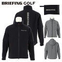 ブリーフィング ゴルフ ジャケット メンズ 長袖 半袖 ウォータープルーフ 防水 フード 無地 ブランド BRIEFING GOLF BBG231M12