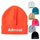 アドミラルゴルフ ニット帽 メンズ レディース ビーニー ニット帽子 ニットビーニー 帽子 スポーツ レア ブランド 秋 冬 Admiral Golf ADMB...