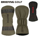 ブリーフィング ゴルフ ヘッドカバー ドライバー メンズ レディース ドライバーカバー かぶせ式 無地 レア ブランド BRIEFING GOLF BRG231...