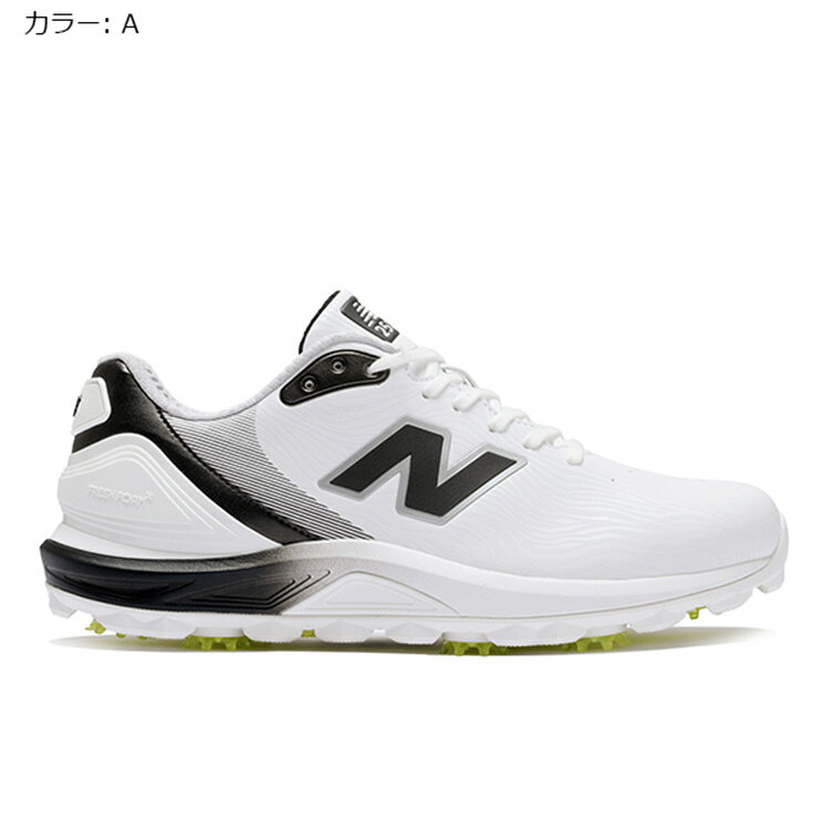 ニューバランス ゴルフ シューズ メンズ レディース ゴルフシューズ 靴 Fresh Foam X 2500 v5 ソフトスパイク 鋲あり スパイクシューズ 紐 防水仕様 UG2500C A