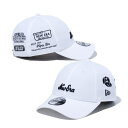 ニューエラ ゴルフ キャップ メンズ レディース 帽子 アーカイブロゴ ゴルフキャップ 9FORTY 14109217 NEW ERA 無地 シール ベルクロストラップ