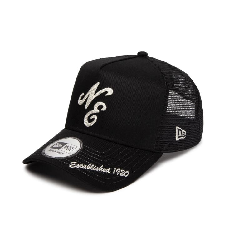ニューエラ キャップ メッシュ メンズ レディース 帽子 ロゴ メッシュキャップ 9FORTY A-Frame 14388647 NEW ERA 無地 シール スナップバック