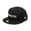 ニューエラ キャップ メンズ レディース 帽子 防水性 防風性 透湿性 59FIFTY 14392290 NEW ERA 無地 シール 平つば ブランド アウト...