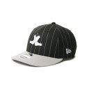 ニューエラ キャップ コラボ メンズ レディース 帽子 在原みゆ紀氏 LP 9FIFTY 14457303 NEW ERA ブランド 総柄 シール フラットバイ...