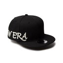 ニューエラ キャップ メンズ レディース 帽子 チェーンステッチロゴ 9FIFTY 14388574 NEW ERA ブランド 無地 シール フラットバイザー ...