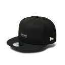 ニューエラ キャップ メンズ レディース 帽子 ウーブンパッチ ロゴ 9FIFTY 14388581 NEW ERA ブランド 無地 シール フラットバイザー ...