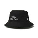 ニューエラ ゴルフ バケットハット メンズ レディース Crazy About Golf ハット バケツハット 帽子 バケット01 無地 14391295 NE...