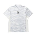 ニューエラ ゴルフ モックシャツ メンズ レディース シャツ 半袖 ミッドネック Tシャツ 鹿の子 ゴルフウェア 春 夏 秋 総柄 14391500 NEW E...