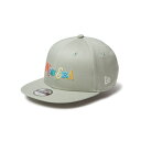 キッズ・子ども用 ニューエラ キッズ キャップ 男の子 女の子 帽子 アーカイブロゴ スナップバック 9FIFTY 無地 14392009 NEW ERA ユー...
