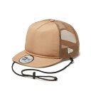 ニューエラ キャップ メッシュ メンズ レディース 帽子 ショートバイザー 9FORTY A-Frame 14392231 NEW ERA 無地 シール ベルク...