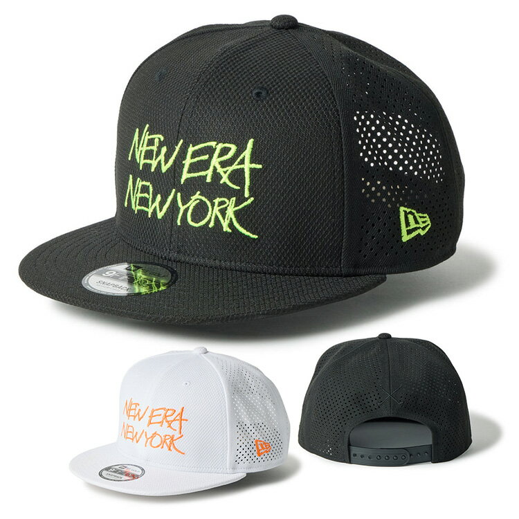 樂天商城 - ニューエラ ゴルフ キャップ メンズ レディース 帽子 吸汗速乾 ダイヤモンドエラ LP 9FIFTY 14747211 14747212 ゴルフキャップ NEW ERA ブランド 無地 シール 平つば