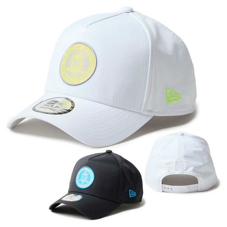 SINACOVA GOLF - ニューエラ ゴルフ キャップ メンズ レディース 帽子 ZAMZA ストレッチ ゴルフキャップ 9FORTY A-Frame 14747297 14747298 NEW ERA ブランド 無地 シール スナップバック