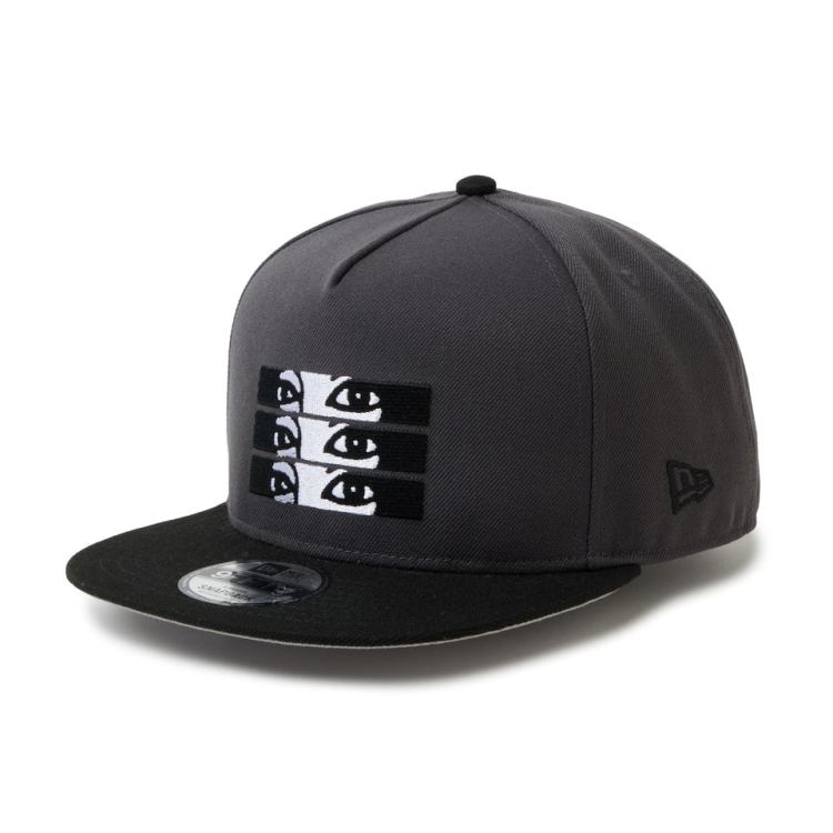 乐天商城 - ニューエラ キャップ コラボ メンズ レディース 帽子 kansai yamamoto 山本寛斎氏 9FIFTY A-Frame 14858762 NEW ERA ブランド 無地 シール フラットバイザー 平つば スナップバック