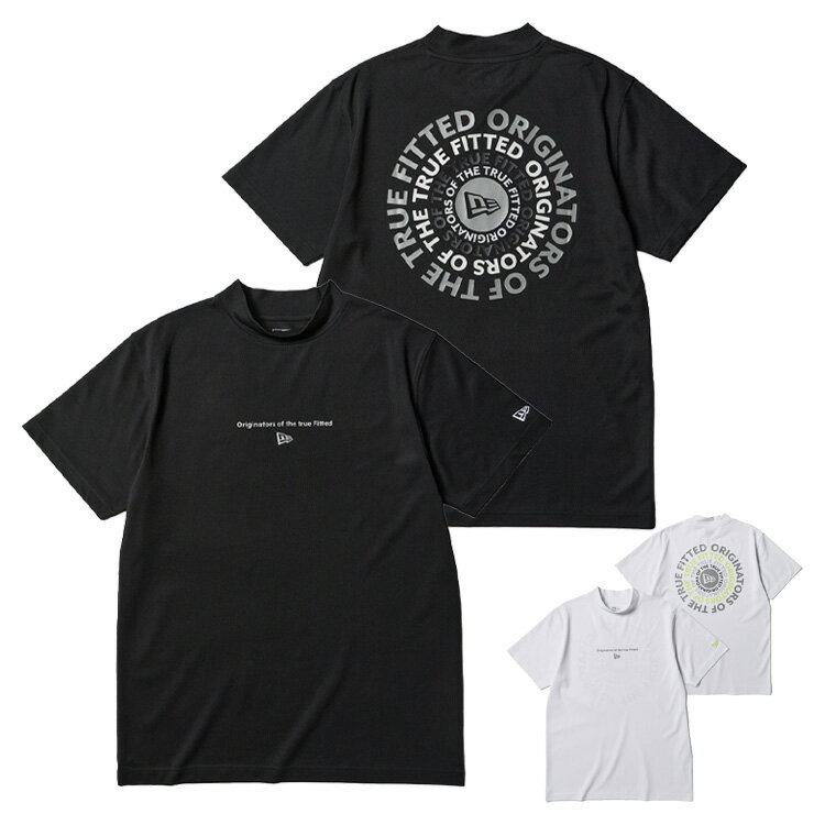 樂天商城 - ニューエラ ゴルフ モックシャツ メンズ レディース 半袖 Tシャツ ミッドネック 鹿の子 吸汗速乾 ゴルフウェア ブランド 無地 14859917 14859919 NEW ERA 春 夏