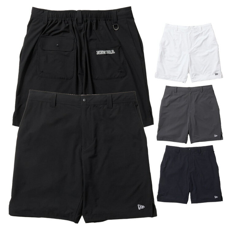 樂天商城 - ニューエラ ゴルフ ショートパンツ メンズ レディース パンツ 短パン 薄手 軽量 ゴルフウェア 無地 14859947 14859949 14859951 14859952 NEW ERA ブランド