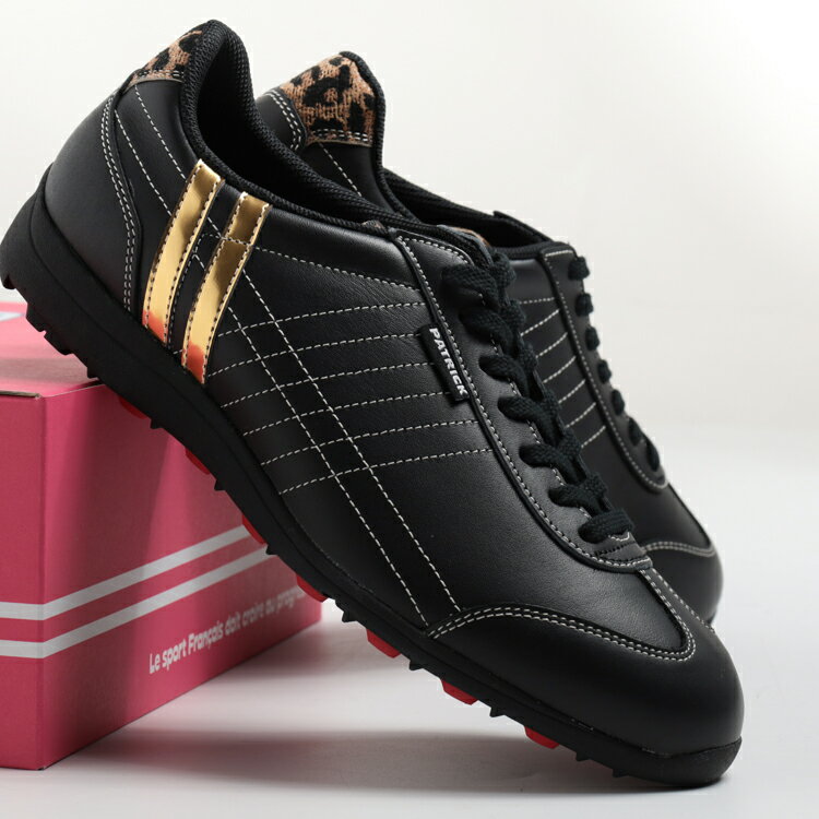 パトリック ゴルフ シューズ メンズ 靴 スパイクレス パミール カップ レオパード 日本製 紐 紐靴 ゴルフシューズ ローカット スニーカー ブランド 無地 PAMIR PATRICK G2321