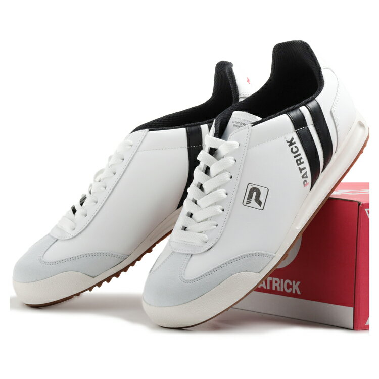 パトリック ゴルフ シューズ メンズ 靴 スパイクレス リバプール カップ レザー 日本製 紐 紐靴 ゴルフシューズ ローカット スニーカー ブランド 無地 L...