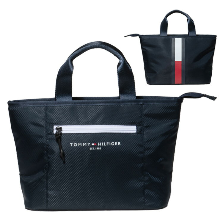 トミーヒルフィガー ゴルフ ラウンドバッグ メンズ レディース バッグ ファスナー付き カートバッグ ゴルフバッグ ブランド THMG4STB TOMMY HI...