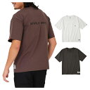 V12 ゴルフ Tシャツ メンズ 半袖 シャツ Uネック ストレッチ 天竺 無地 ロゴ ゴルフウェア ブランド V122510-TS04