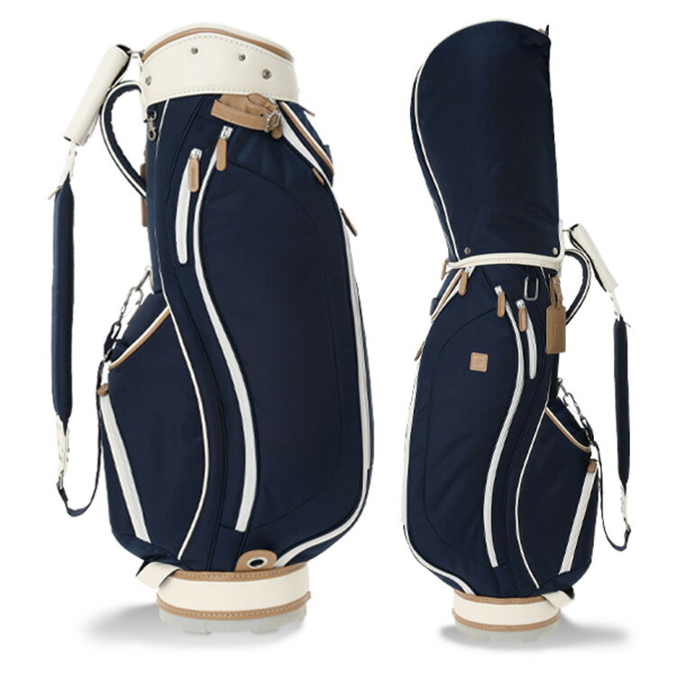 ゾーイ ゴルフ キャディバッグ メンズ レディース 9.0型 6分割 47インチクラブ対応 3.4kg ゴルフバッグ カートバッグ 中綿 撥水 レア ブランド ...