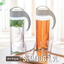 タケヤ【メーカー公式】 スリムジャグ 1.9L 麦茶ポット 日本製 冷水筒 耐熱 横置きOK 熱湯OK 洗いやす 形状 ピッチャー プラスチック 冷蔵庫 ドアポケット 冷茶ポット TAKEYA 公式