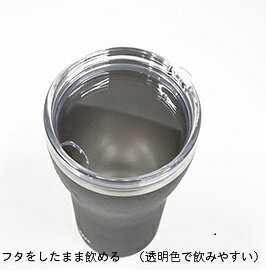 【5と0の日P10倍】タケヤ 【公式】 保温保冷 ミー タンブラー 360ml 真空断熱タンブラー 透明フタ付 タンブラー ステンレス製 真空断熱2重構造 ステンレス ステンマグ 保温 保冷 オフィス ドライブ キャンプ アウトドア カフェ コーヒー 紅茶 蓋付き takeya-tea-10000408 TAKEYA TEA タケヤ公式ショップ サンプル画像2