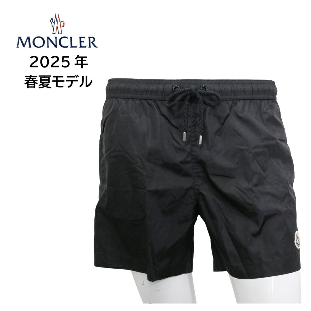 MONCLER モンクレール スイムウェア スイムパンツ 2C00003 53326 ブラック BLACK 黒 選べるサイズ(選べるサイズ S~XL)ショートパンツ 水着