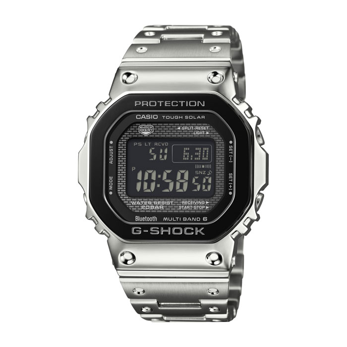 乐天商城 - 【送料無料!】G-SHOCK Gショック 電波ソーラー スマホリンクモデルGMW-B5000BT-1JF メンズ腕時計 CASIO カシオOCTAGON BLACK BEZEL